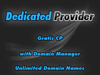 Low-cost dedicated hosting account